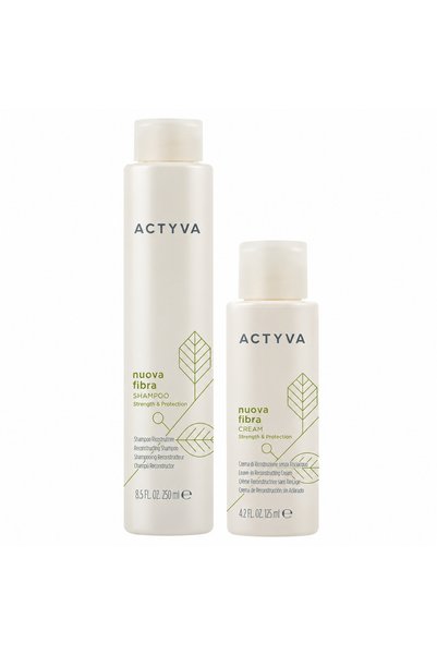 Kemon Set restructurant Actyva Nuova Fibra, Șampon 250 ml + Cremă 125 ml