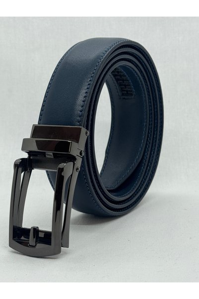 Unisex Klasik & Spor 3.1 cm Otomatik Tokalı Hakiki Deri Kemer
