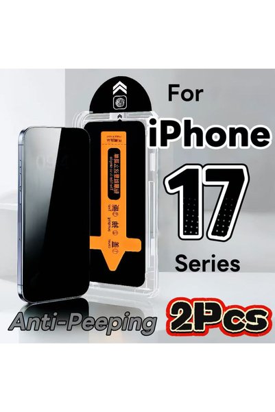 choice2 iPhone17 Pro 2Pcs Tempered Glass Screen Protector for IPhone17 17Air ...