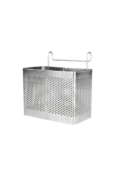 Choice1 Double grid Stainless Steel Chopsticks Fork Spoon Holder Cookware Rac...