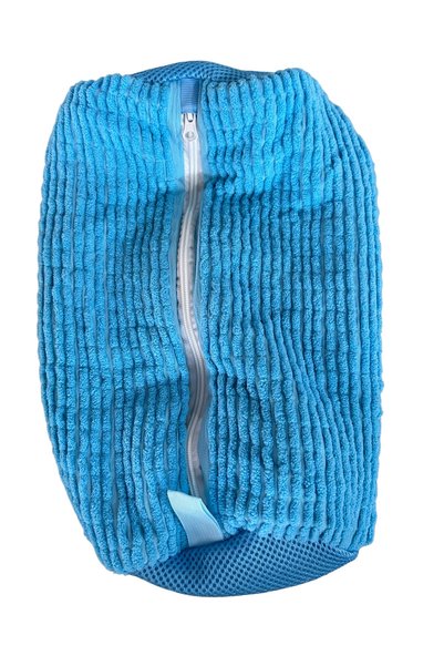 Choice6 Blue Machine washable shoe washing and drying bag, soft fiber—durable...