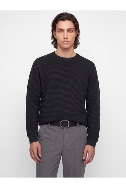 Jack & Jones Hanorac bărbătesc din bumbac organic, guler rotund, croială norm...
