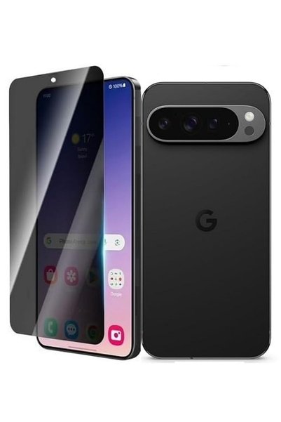 Aiyando Folie sticla pentru Google Pixel 10 Pro XL 111D Privacy Full Glue negru