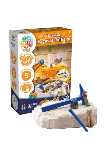 Hashtag Toys Μικρός Γεωλόγος - Ανασκαφές στην Αίγυπτο - Εκπαιδευτικό Αρχαιολο...