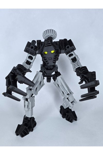 Modellio3D Bionicle Toa Onua Dummy 13 Hareketli Robot Figür - Eklemli Dekorat...