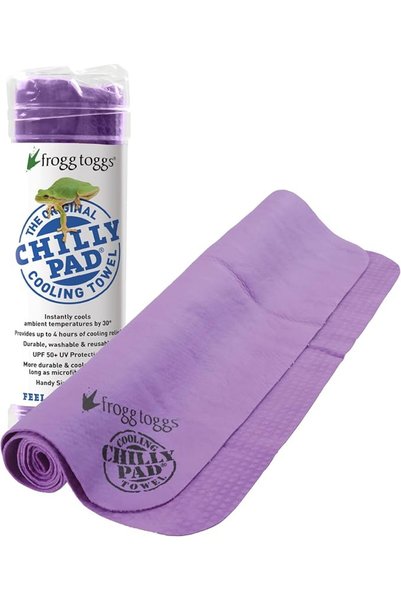 Frogg Toggs Chilly Pad، منشفة تبريد فورية، تدوم طويلاً، قابلة لإعادة الاستخدا...