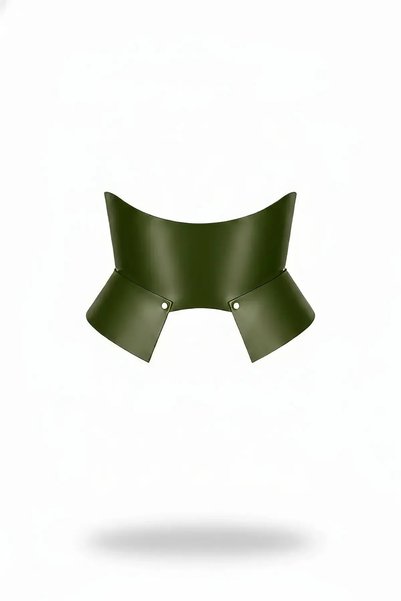 Angels Passion Khaki Women's Belt Wide Corset Waist Accessory