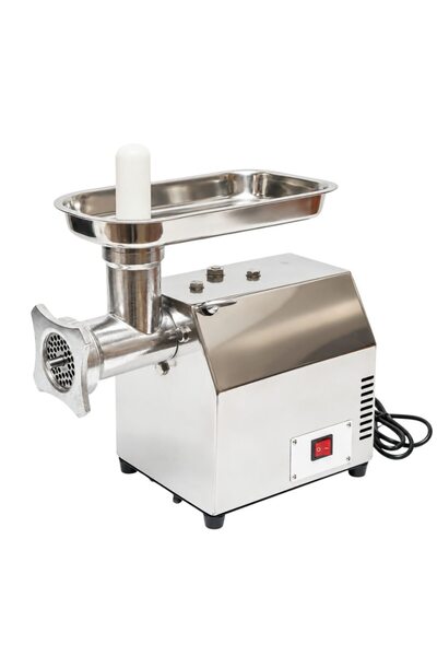 FONIX Mașină de tocat carne din oțel inoxidabil, putere motor 2000W, capacita...