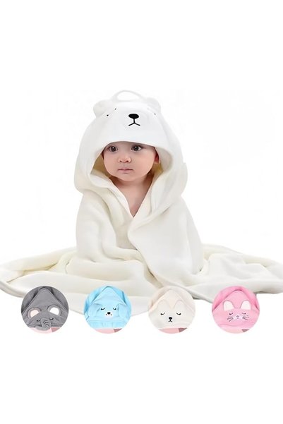 Rubvrenti Hooded Baby Towel - Premium Soft Bath Towel for Baby, Newborn,Infan...