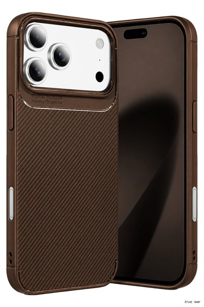 New Face غطاء كربون من ILKESTOR Newface لهاتف iPhone 18 Pro Max مع تركيز تلقا...