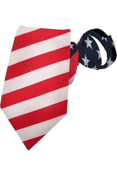 GENERAL Men's Lot 6 PCS Classic Zipper Ties Pretied Solid Color Silk Necktie Set