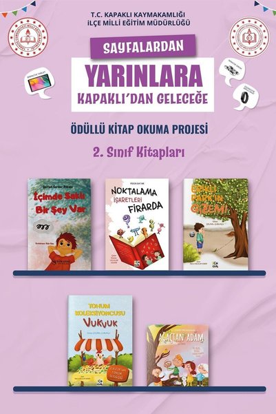 Mor Elma Yayıncılık Covered Reading 2. Classroom Book Pack (5 Books)
