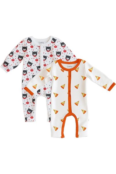 luay 100% Cotton Full Sleeves Baby Romper | Bodysuits & One-Piece Footies for...