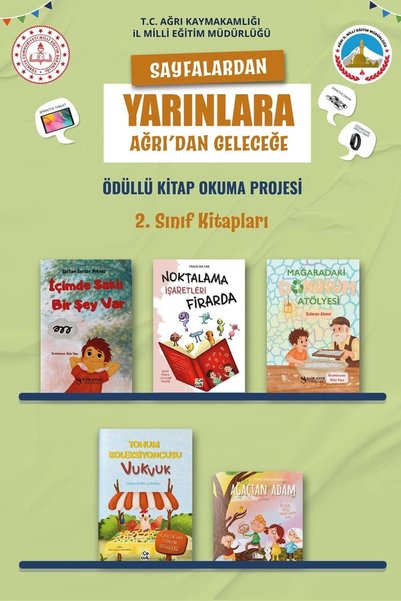 Mor Elma Yayıncılık Pain Reads the Pain 2. Classroom Book Pack (5 Books)