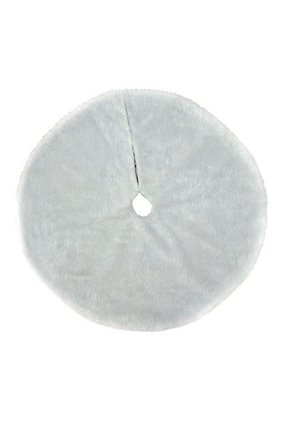 Alista Home Christmas Tree Skirt White Haipai, diameter 90 cm, fur with a thi...