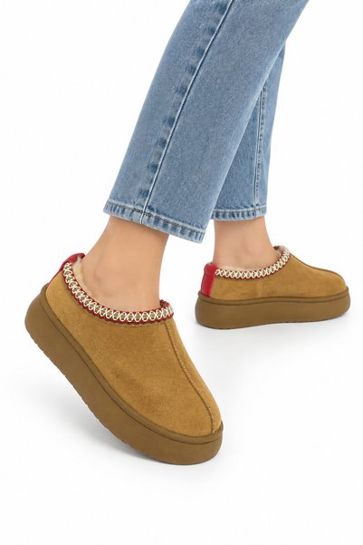Jagulep Women's Cold-Proof Furry Thick Sole Boots