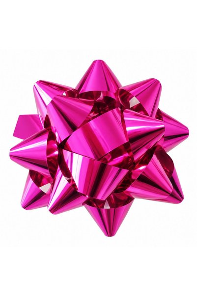 SELEXMO Set 50 Funde Decorative Tip Stea, selexmo, PET Lucios, 7.6 cm, Ambala...