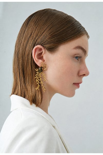 Sade Fashion Flores Earrings