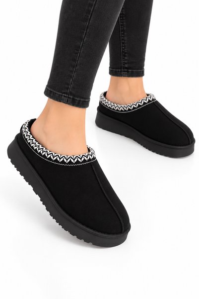 Jagulep Women's Cold-Proof Furry Boots