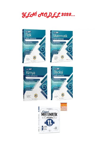 Orijinal Yayınları 2028 MAARİF Sarmal 11.Sınıf Matematik Fizik Kimya Biyoloji...