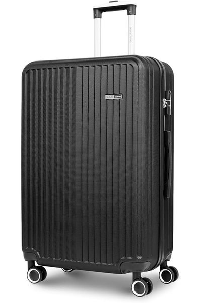 PARAJOHN Lightweight 1 Piece Single Size Abs Hard Side Small Cabin Carry Trav...