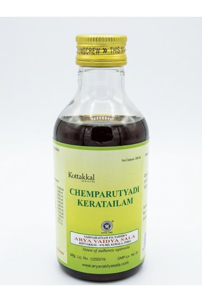 kottakkal arya vaidya sala Chemparutyadi keratailam 200gm