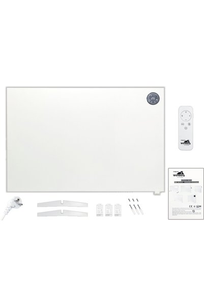 Harder Panou radiant hibrid infrarosu si convectie 600 W, 10-20 mp, WiFi Tuya...