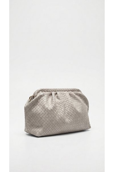 Lilivo Bags Zenna Knitted Patterned Nubuck Suede Women's Hand and Shoulder Bag