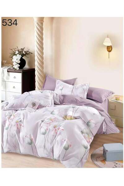 East Comfort Finet Double Bedding Set, 6 Pieces, Duvet Cover 200x230 cm, Shee...
