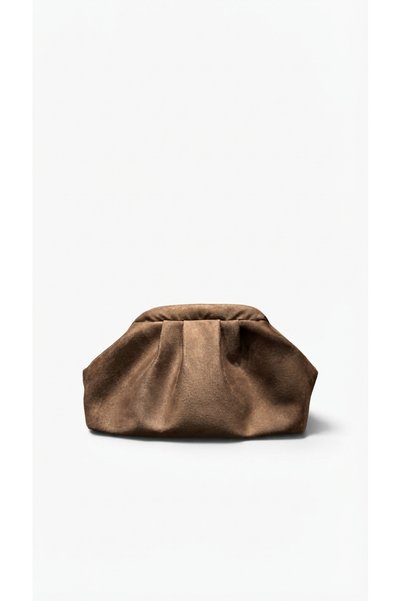Lilivo Bags Dora Suede Women's Hand and Shoulder Bag with Magnet Closure