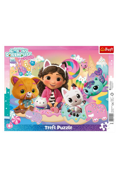 SHOPIENS Puzzle Gabby Cu Pisicute 25 De Piese