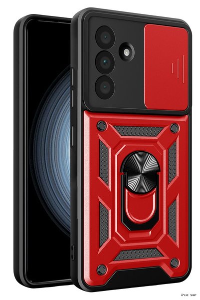 New Face Ilkestor Newface Galaxy A27 5g Pars Lens Ring Silicone (04729) - Red