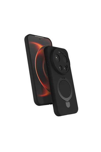Pazarplus حافظة هاتف Xiaomi 17 Ultra مصنوعة من السيليكون مع حامل دوار 360 درج...