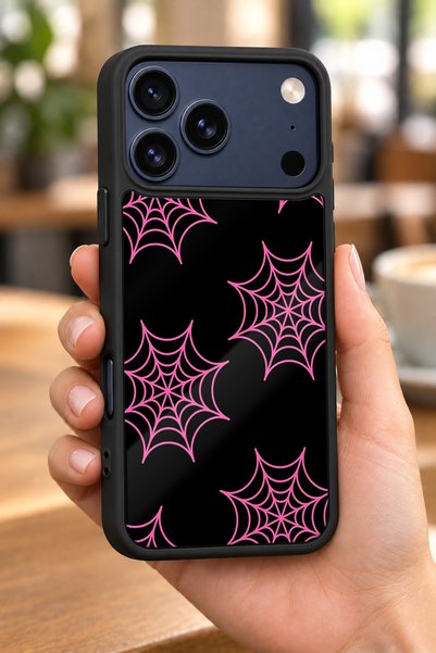 BGAKSESUAR حافظة مقاومة للصدمات متوافقة مع هاتف iPhone 18 Pro Max بنمط شبكة ا...