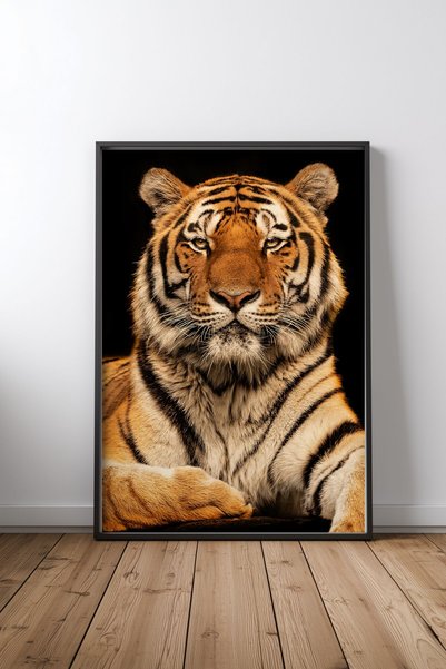 KEYFHOME I C U Black Framed Mdf Painting Poster Living Room Wall Decoration Gift