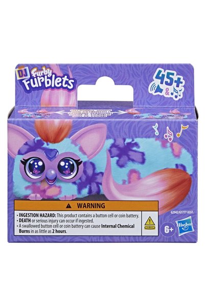 Furby Диджей Фърбълтс Интерактивна играчка Флът Тер Лъв