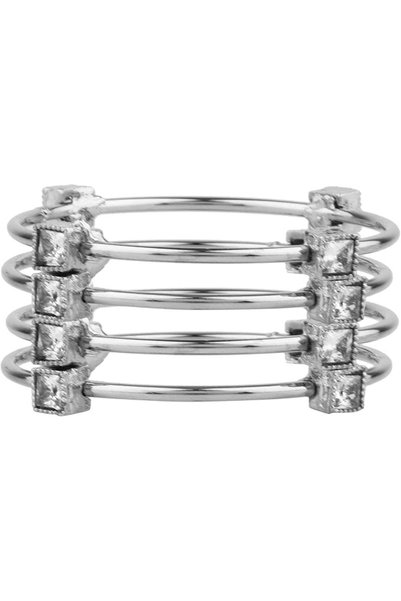 Efulgenz Boho Tribal Oxidized Traditional Jewelry Bracelet Bangle Set for women
