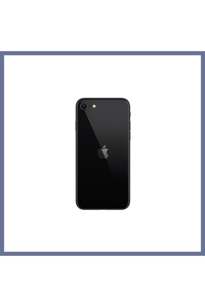 dilaratrendhousee iPhone SE 2020 Batarya Pil Kapağı (Siyah) DLRA