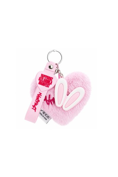 MANİFEST Kalp Charm Anahtarlık Pembe
