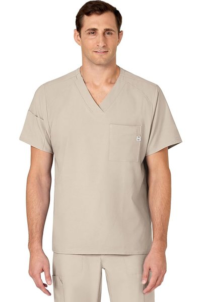 WINK WonderWink mens Men's V-neck Scrub Top Medical Scrubs Shirt (pack of 1)