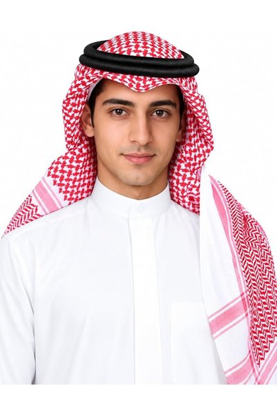 GENERAL JPXH keffiyeh arabe para hombre turbante muslim palestine scarf saudi...