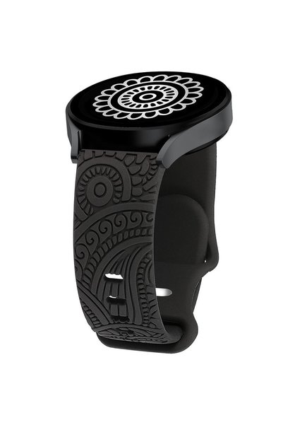 XGSM Curea universală din silicon 20mm, Carven, Negru