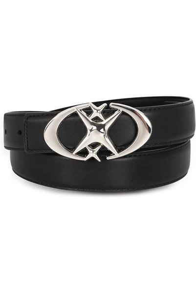 GENERAL Women's Leather Belt with Buckle - Ideal for Dresses, Jeans, and Coats
