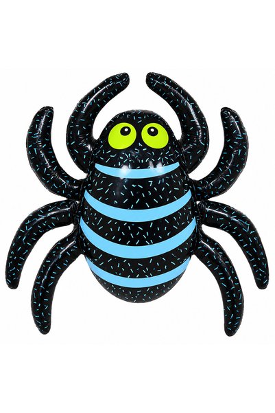 Generic Halloween Inflatable Black Spider Decoration, 45x43CM