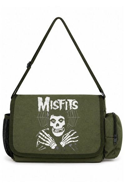 SEVBANO Misfits Rock Metal Music Group Geantă multifuncțională imprimată pent...