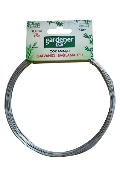 Gardener 3115 Galvanizli Çok Amaçlı Bağlama Teli - 1,5Mm X 12M