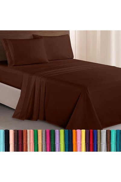 Elegant Comfort Luxurious 1500 Premium Hotel Quality Microfiber Three Line Em...