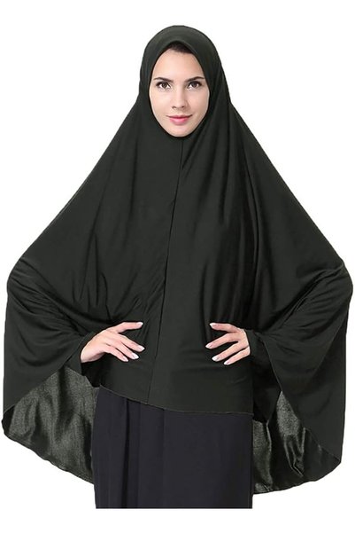 GENERAL Ababalaya womens Muslim Islamic Jersey Hijab Classic,elegant (pack of 1)
