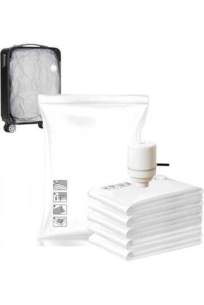 ANYUAN Vacuum Compression Bags,أكياس الملابس ضغط,Vacuum Storage Bags with Ele...