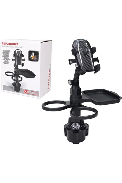 Generic [COVANK]Automotive Cup Holders Expander for Car, 4-in-1 360° Rotation...